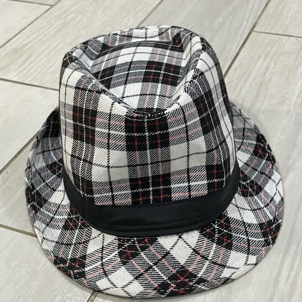 Plaid fedora